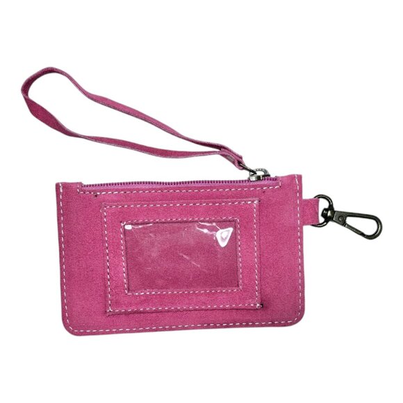 Genuine Leather Western Style Coins & Notes Purse with ID or Credit Card Pocket - Picture 3 of 7